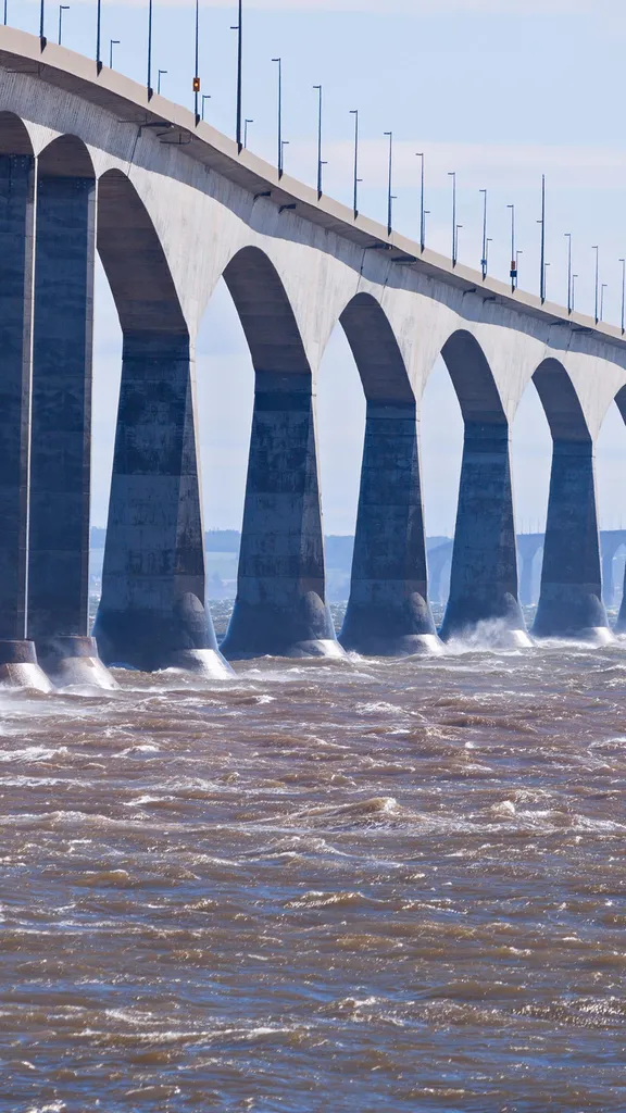 The only road to P.E.I.