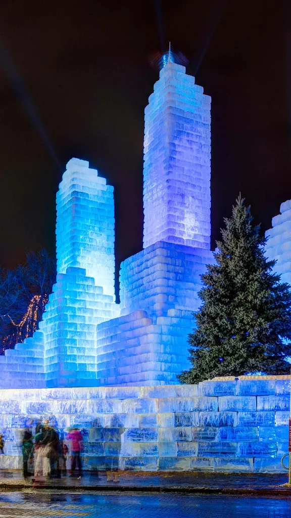 A pretty, cool skyline