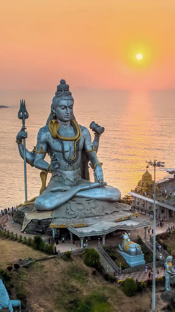 Under Shiva's gaze