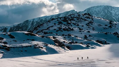 &iexcl;Un lago realmente invernal!