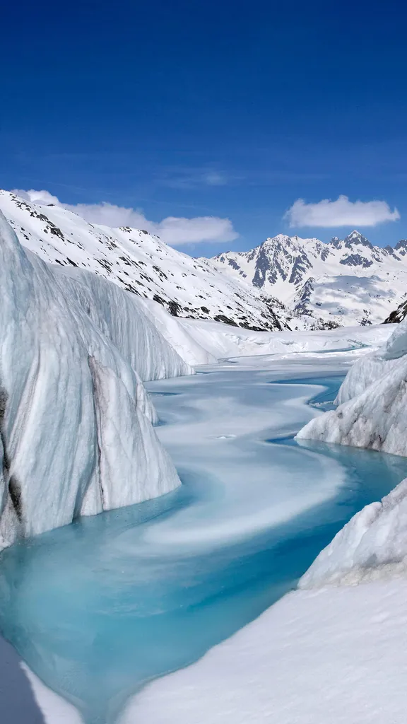 Un glacier en danger