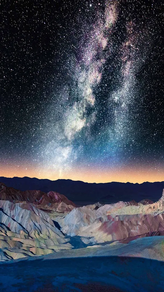 布满星星的天空