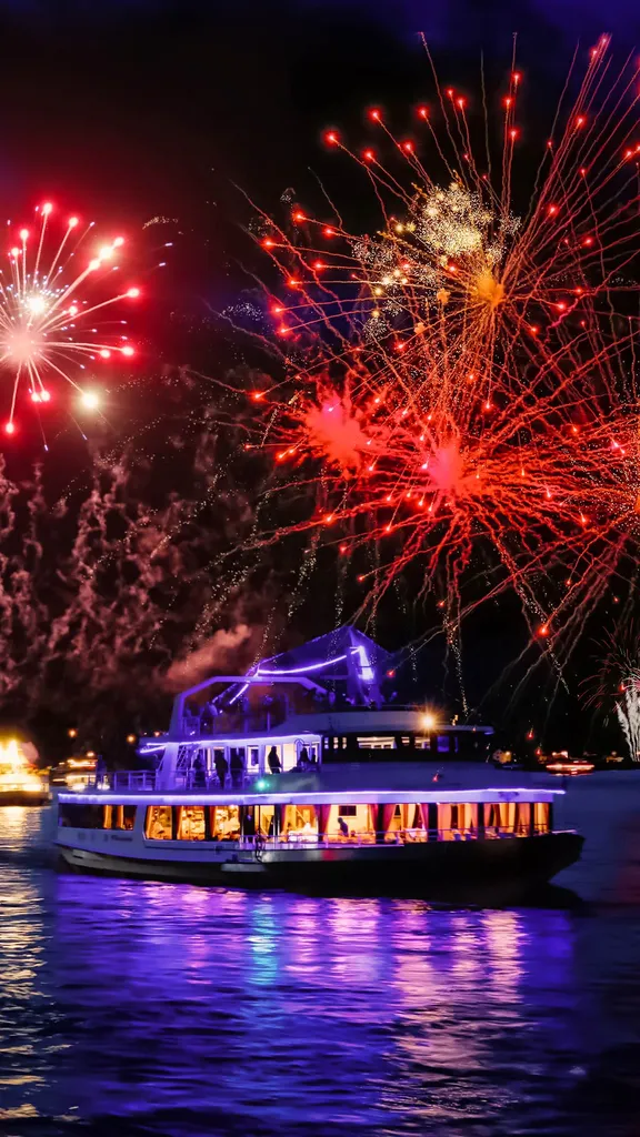 Ein sensationelles Feuerwerkspektakel