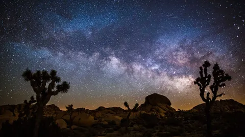沙漠上空的星海