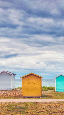 Farbenfrohe K&uuml;ste